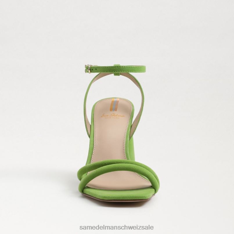 CH Sam Edelman Frauen Kia-Sandale mit Blockabsatz Apfelgrün X2J86121 Schuhwerk