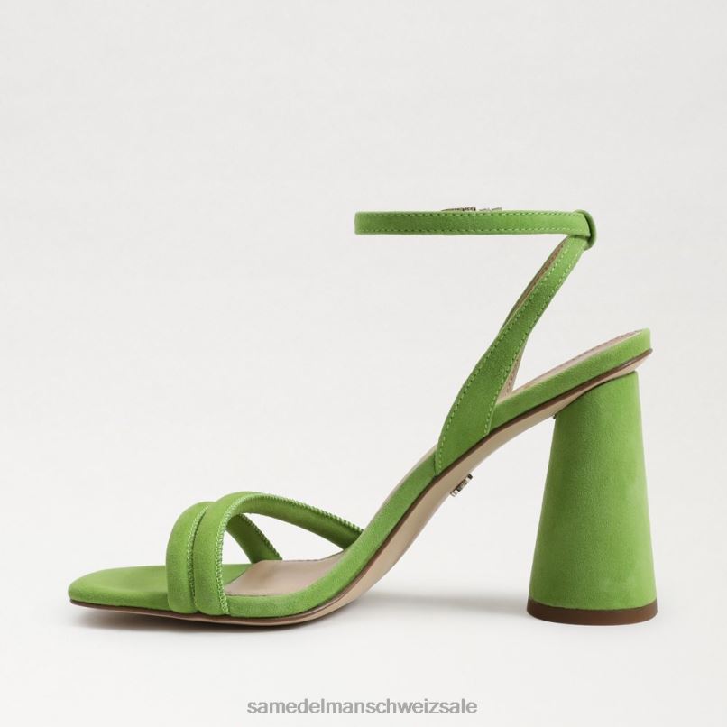 CH Sam Edelman Frauen Kia-Sandale mit Blockabsatz Apfelgrün X2J86121 Schuhwerk
