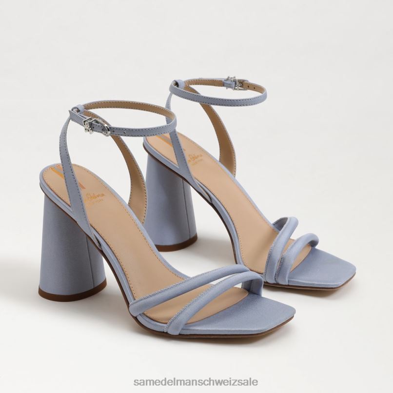 CH Sam Edelman Frauen Kia-Sandale mit Blockabsatz Osloblau X2J86111 Schuhwerk