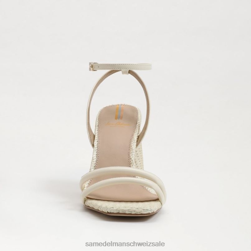 CH Sam Edelman Frauen Kia-Sandale mit Blockabsatz Porzellan X2J86116 Schuhwerk