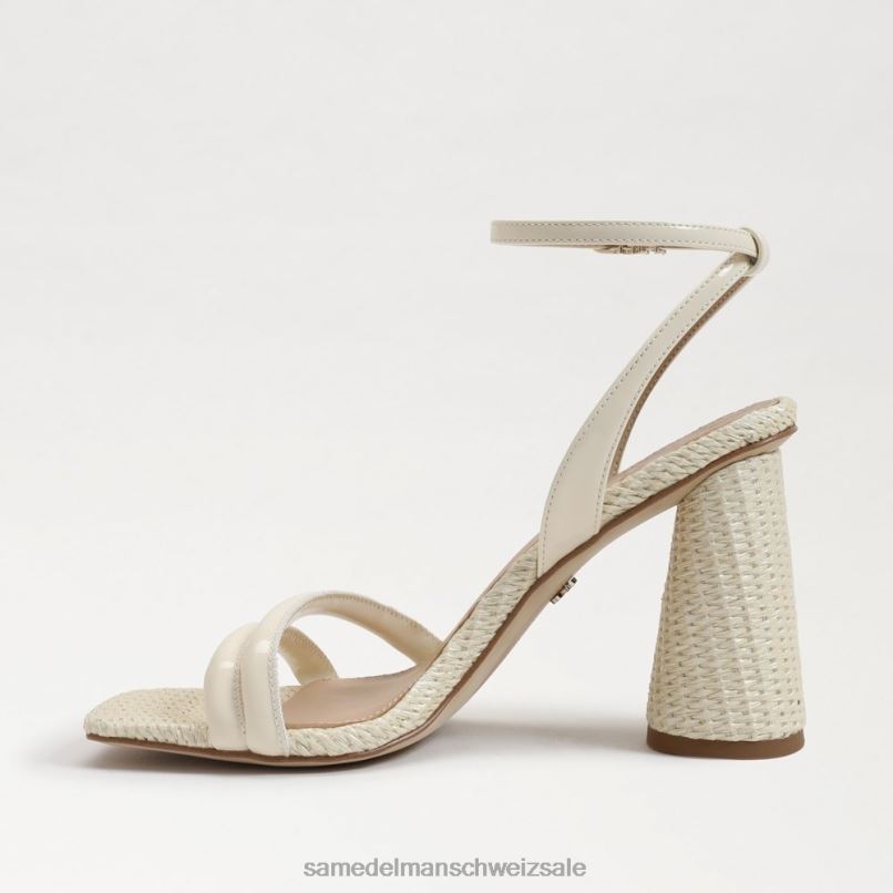 CH Sam Edelman Frauen Kia-Sandale mit Blockabsatz Porzellan X2J86116 Schuhwerk