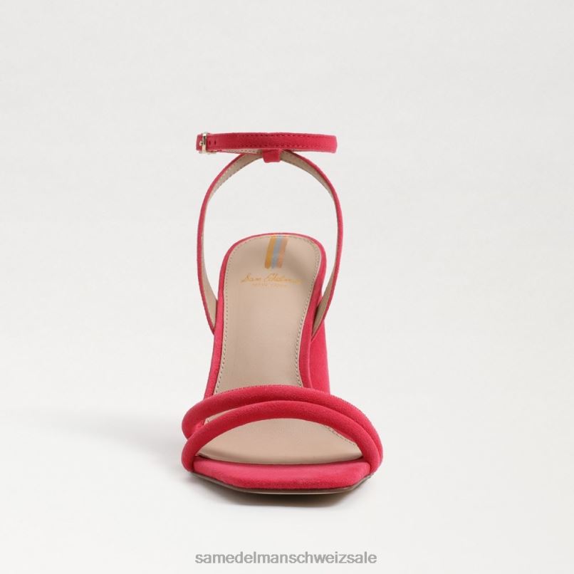 CH Sam Edelman Frauen Kia-Sandale mit Blockabsatz Ultra-Fuchsia X2J86122 Schuhwerk