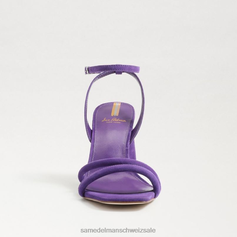 CH Sam Edelman Frauen Kia-Sandale mit Blockabsatz königliche Orchidee X2J86119 Schuhwerk