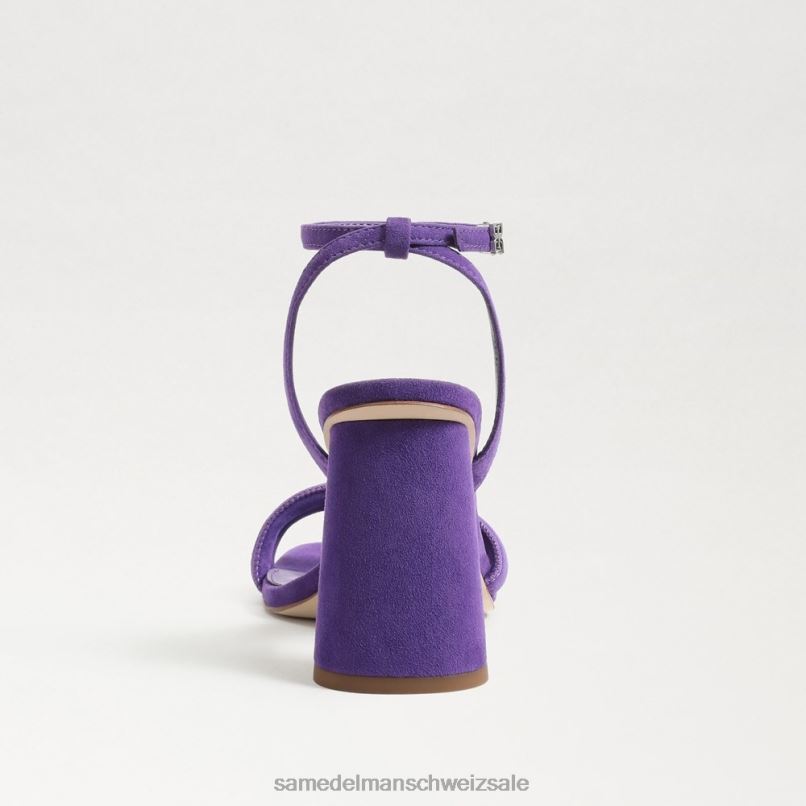 CH Sam Edelman Frauen Kia-Sandale mit Blockabsatz königliche Orchidee X2J86119 Schuhwerk