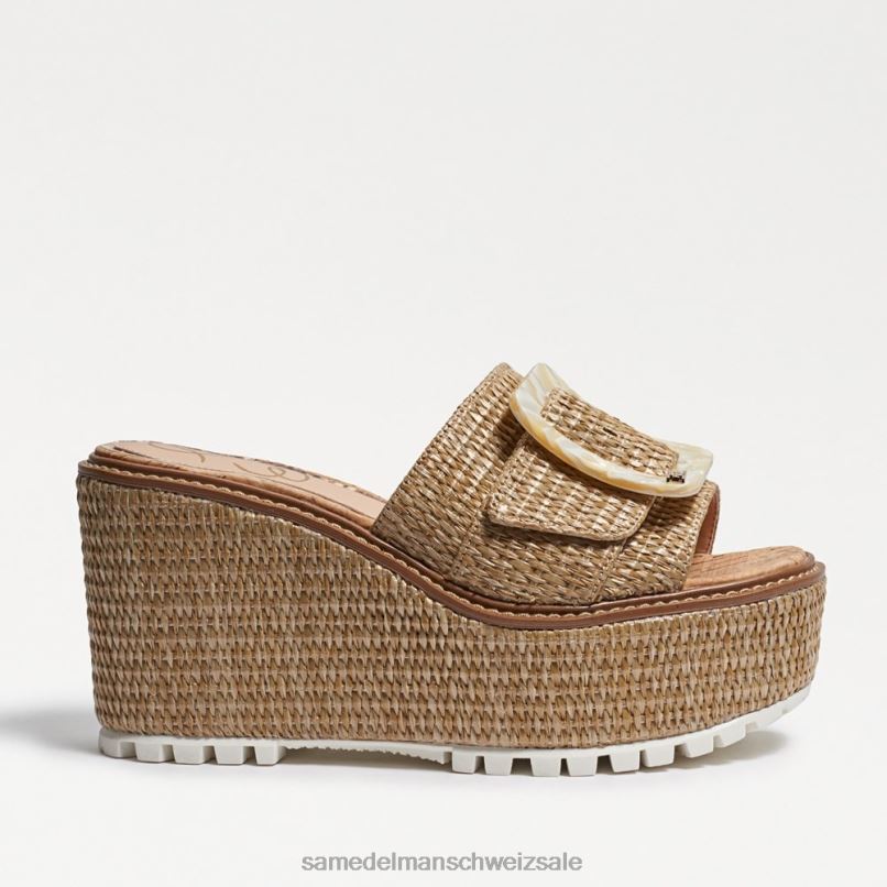 CH Sam Edelman Frauen Livi Espadrille-Keilsandale dunkel natürlich X2J86339 Schuhwerk