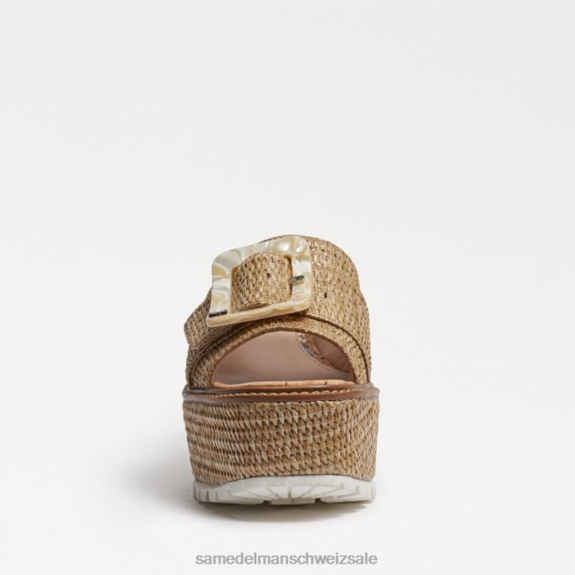 CH Sam Edelman Frauen Livi Espadrille-Keilsandale dunkel natürlich X2J86339 Schuhwerk