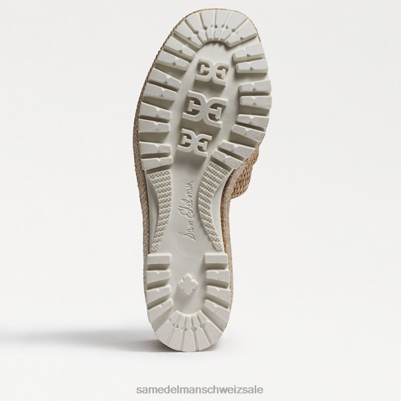 CH Sam Edelman Frauen Livi Espadrille-Keilsandale dunkel natürlich X2J86339 Schuhwerk