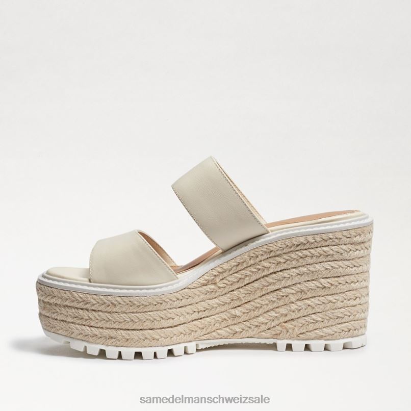 CH Sam Edelman Frauen Luca Keilsandale modernes Elfenbein X2J86757 Schuhwerk