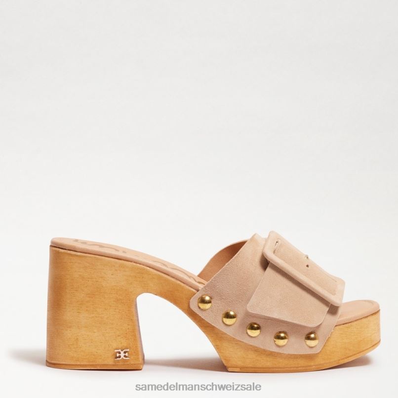 CH Sam Edelman Frauen Marcia-Plateausandale Beige X2J8661 Schuhwerk