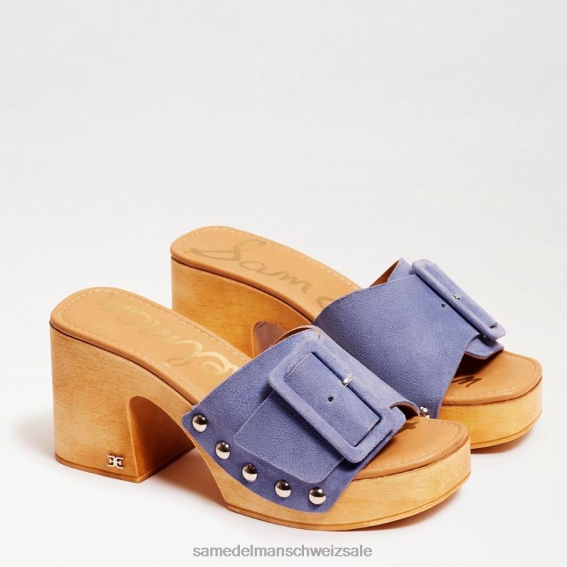 CH Sam Edelman Frauen Marcia-Plateausandale Blau X2J8662 Schuhwerk