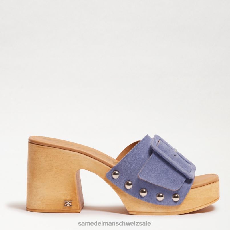 CH Sam Edelman Frauen Marcia-Plateausandale Blau X2J8662 Schuhwerk