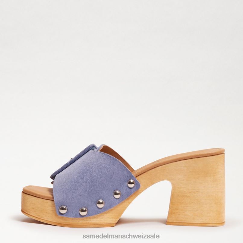 CH Sam Edelman Frauen Marcia-Plateausandale Blau X2J8662 Schuhwerk