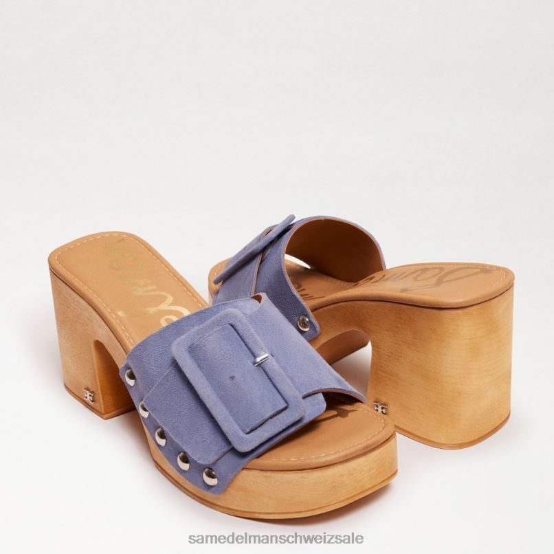 CH Sam Edelman Frauen Marcia-Plateausandale Blau X2J8662 Schuhwerk