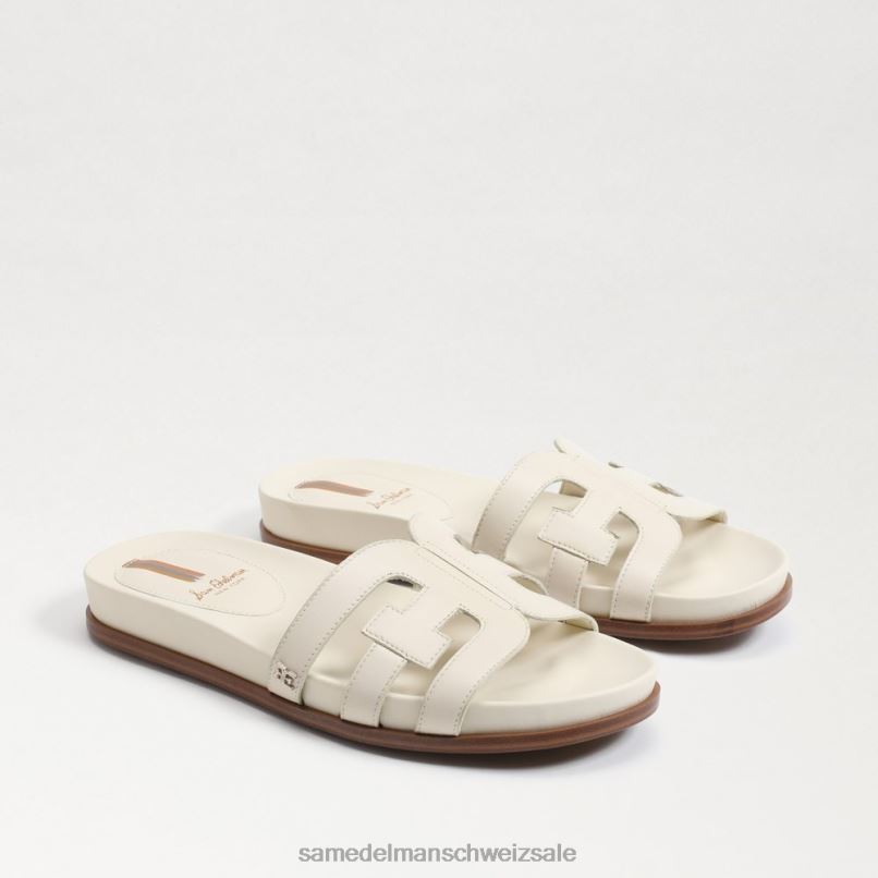 CH Sam Edelman Frauen Nettie Slide-Sandale modernes Elfenbein X2J86275 Schuhwerk