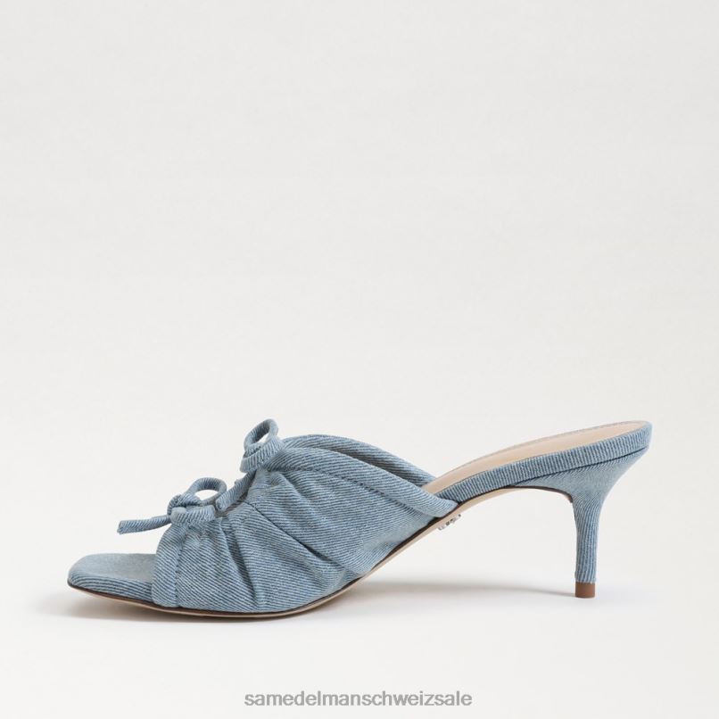 CH Sam Edelman Frauen Pia Riemchenabsatz Blau X2J86596 Schuhwerk