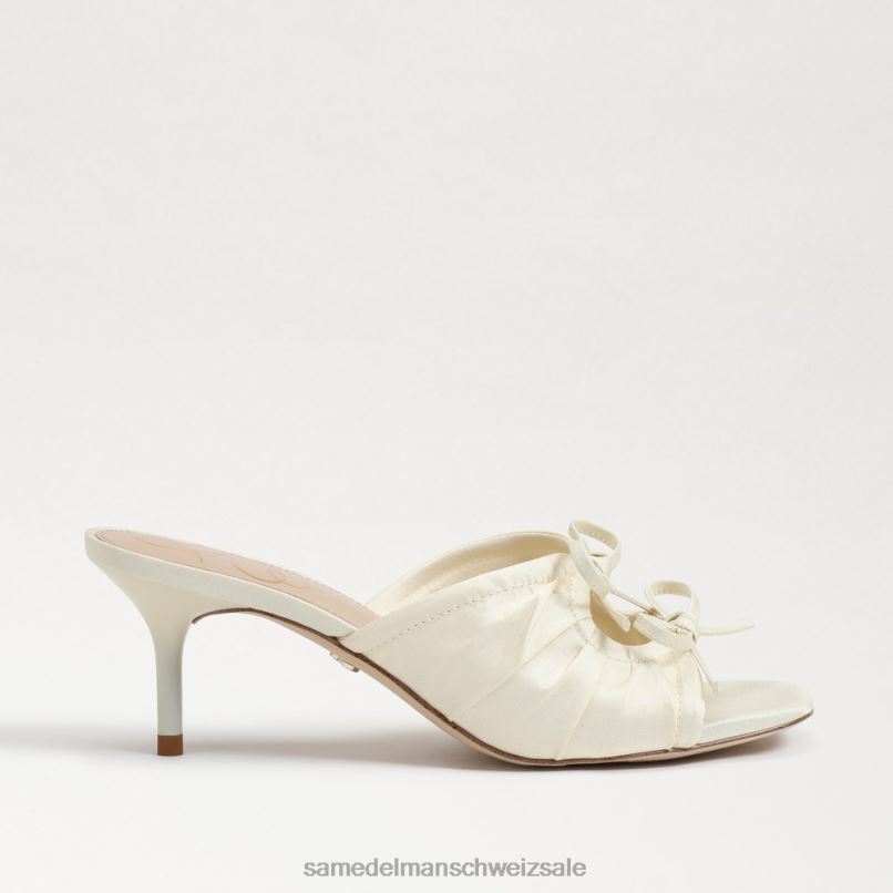 CH Sam Edelman Frauen Pia Riemchenabsatz Perlmutt X2J86598 Schuhwerk