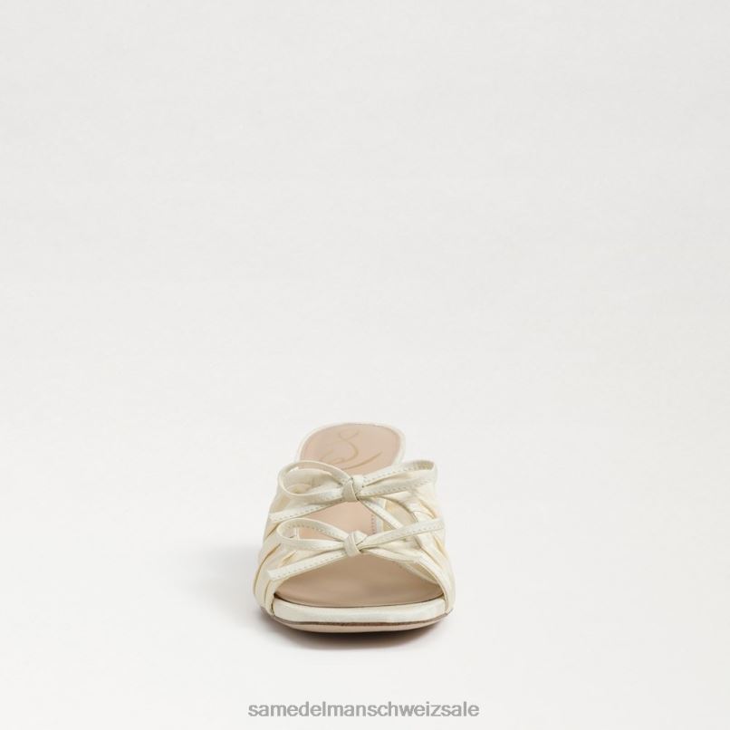 CH Sam Edelman Frauen Pia Riemchenabsatz Perlmutt X2J86598 Schuhwerk