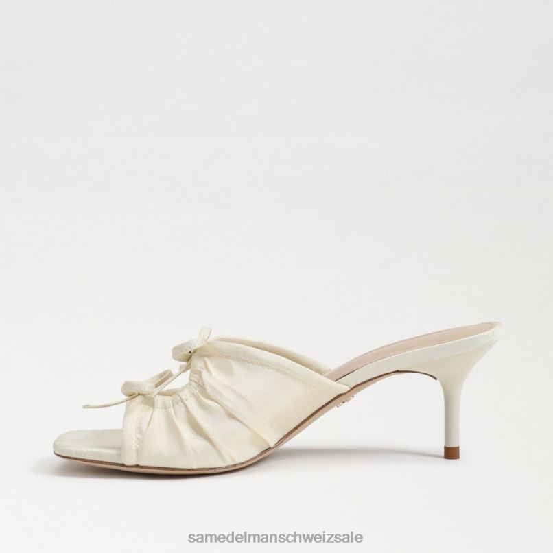 CH Sam Edelman Frauen Pia Riemchenabsatz Perlmutt X2J86598 Schuhwerk