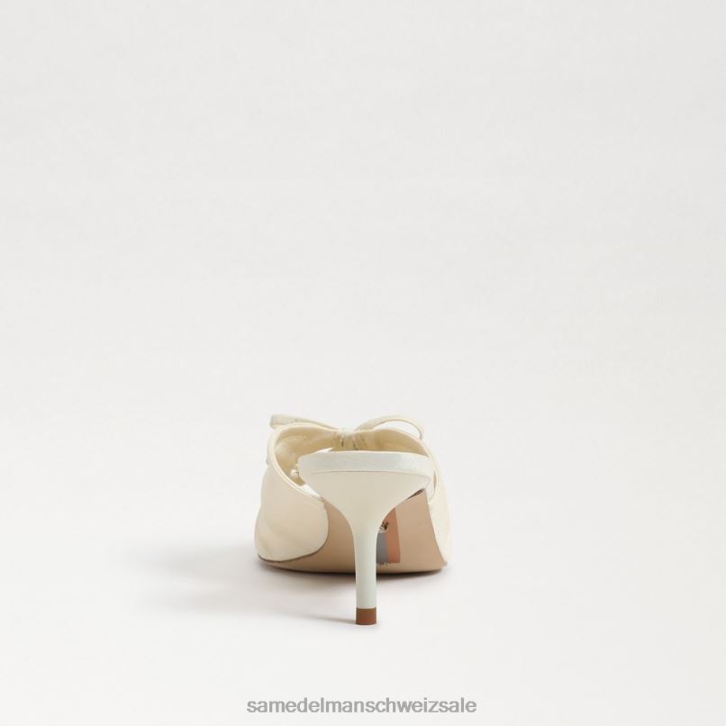 CH Sam Edelman Frauen Pia Riemchenabsatz Perlmutt X2J86598 Schuhwerk