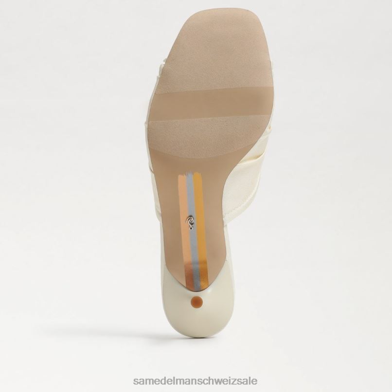 CH Sam Edelman Frauen Pia Riemchenabsatz Perlmutt X2J86598 Schuhwerk