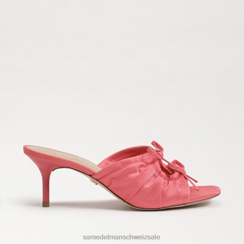 CH Sam Edelman Frauen Pia Riemchenabsatz Rosa X2J86597 Schuhwerk