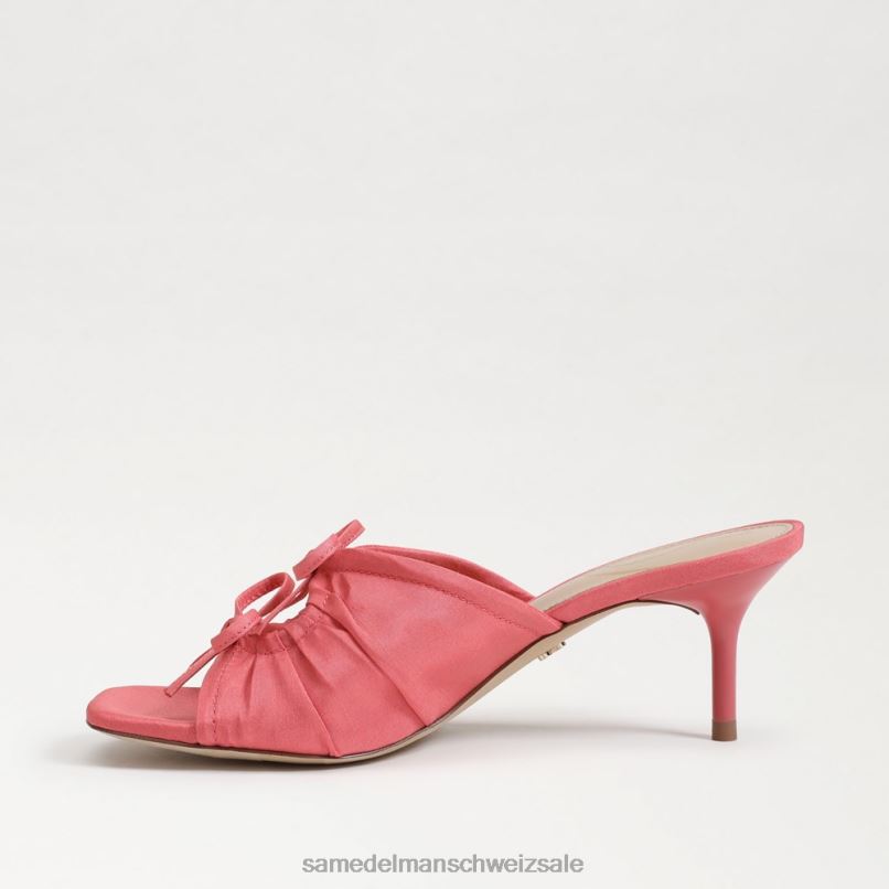 CH Sam Edelman Frauen Pia Riemchenabsatz Rosa X2J86597 Schuhwerk