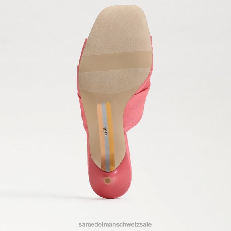CH Sam Edelman Frauen Pia Riemchenabsatz Rosa X2J86597 Schuhwerk