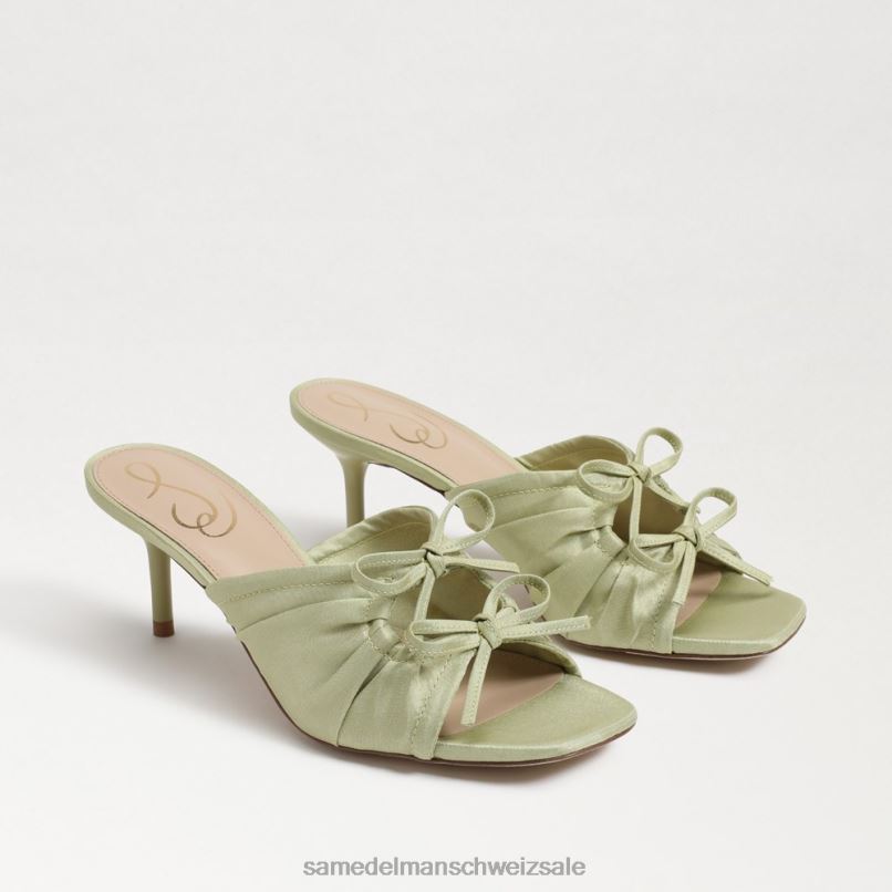 CH Sam Edelman Frauen Pia Riemchenabsatz eisgekühlte Limette X2J86600 Schuhwerk