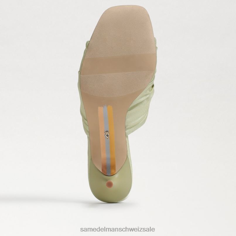 CH Sam Edelman Frauen Pia Riemchenabsatz eisgekühlte Limette X2J86600 Schuhwerk