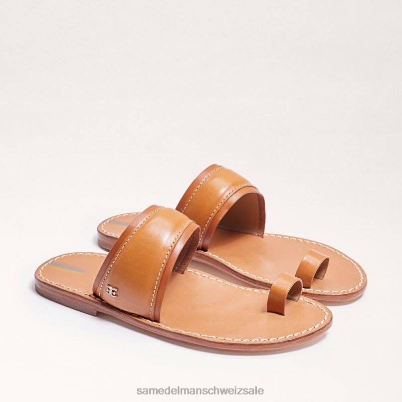 CH Sam Edelman Frauen Sandale „Margit“ mit Zehenring braun-multi X2J86260 Schuhwerk