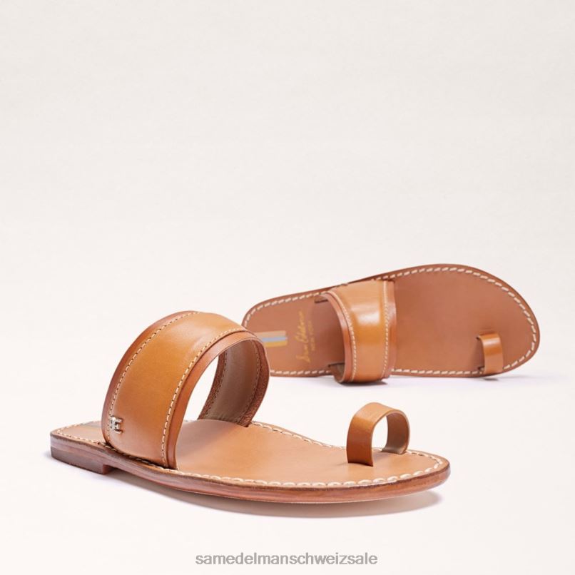 CH Sam Edelman Frauen Sandale „Margit“ mit Zehenring braun-multi X2J86260 Schuhwerk