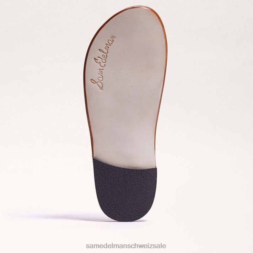 CH Sam Edelman Frauen Sandale mit Zehenring von Maxime Ahorn-Bourbon X2J86256 Schuhwerk