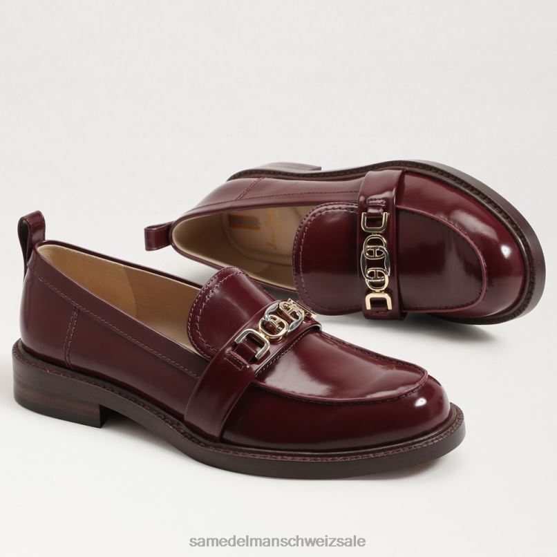 CH Sam Edelman Frauen Christy-Loafer Syrah X2J86214 Schuhwerk