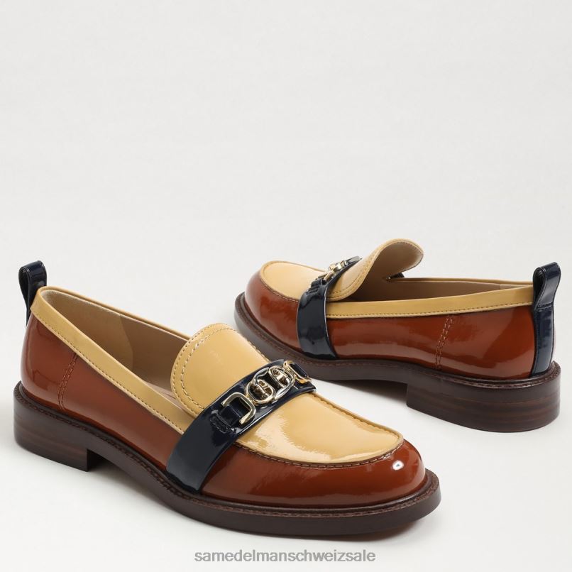 CH Sam Edelman Frauen Christy-Loafer warmes Kupfer X2J86216 Schuhwerk