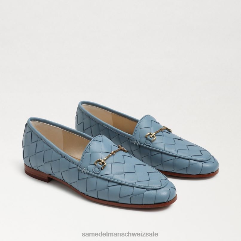 CH Sam Edelman Frauen Gewebter Loafer „Loraine“. Espenhimmel X2J86514 Schuhwerk