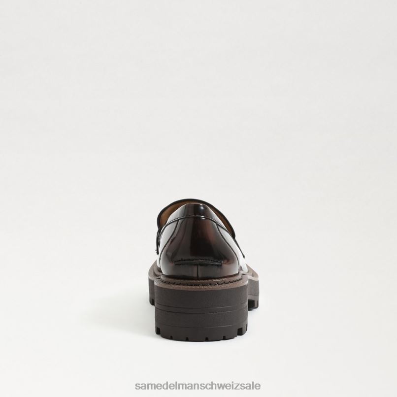 CH Sam Edelman Frauen Laurs Loafer mit Stollensohle Kastanie X2J86426 Schuhwerk