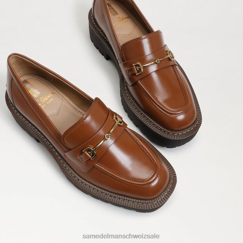 CH Sam Edelman Frauen Laurs Loafer mit Stollensohle dunkler Mokka X2J86429 Schuhwerk