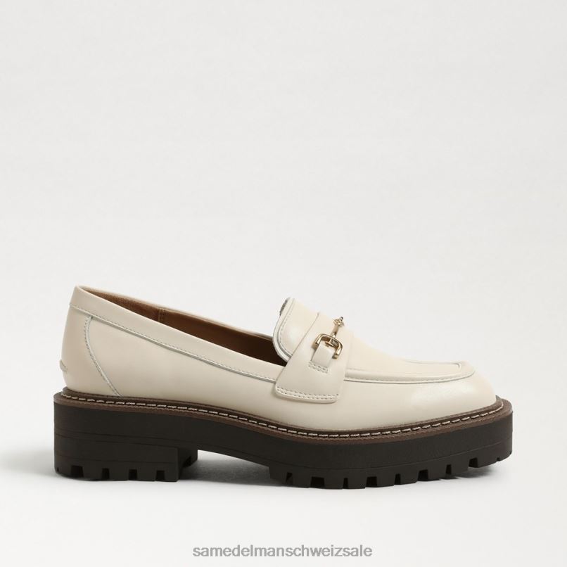CH Sam Edelman Frauen Laurs Loafer mit Stollensohle modernes Elfenbein X2J86427 Schuhwerk