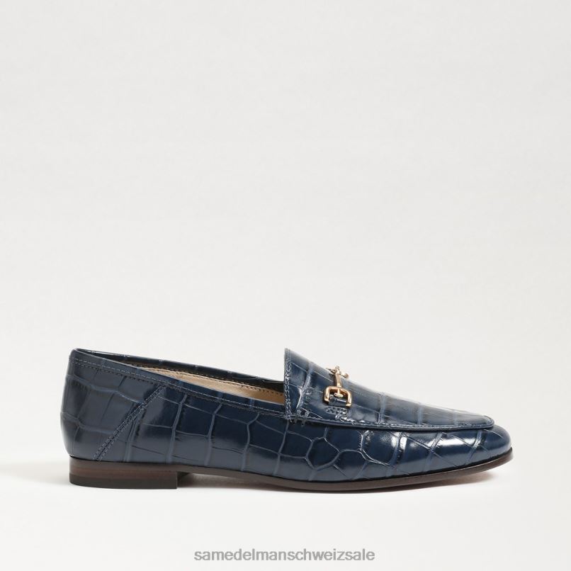CH Sam Edelman Frauen Loraine Bit Loafer Pazifikmarine X2J8634 Schuhwerk