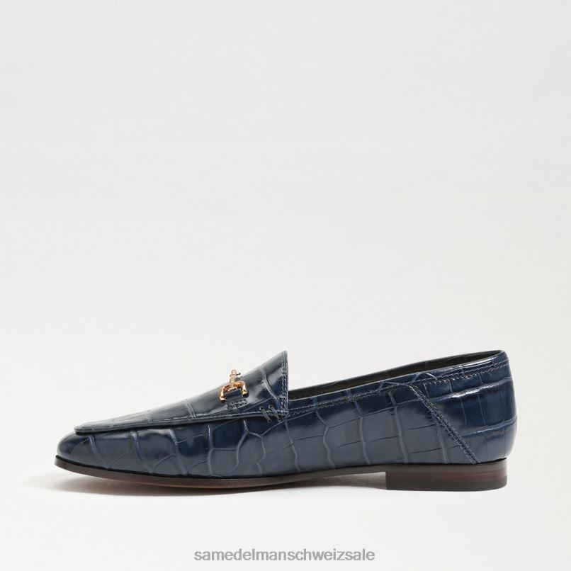 CH Sam Edelman Frauen Loraine Bit Loafer Pazifikmarine X2J8634 Schuhwerk