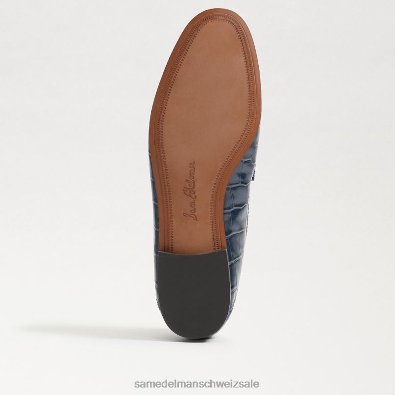 CH Sam Edelman Frauen Loraine Bit Loafer Pazifikmarine X2J8634 Schuhwerk