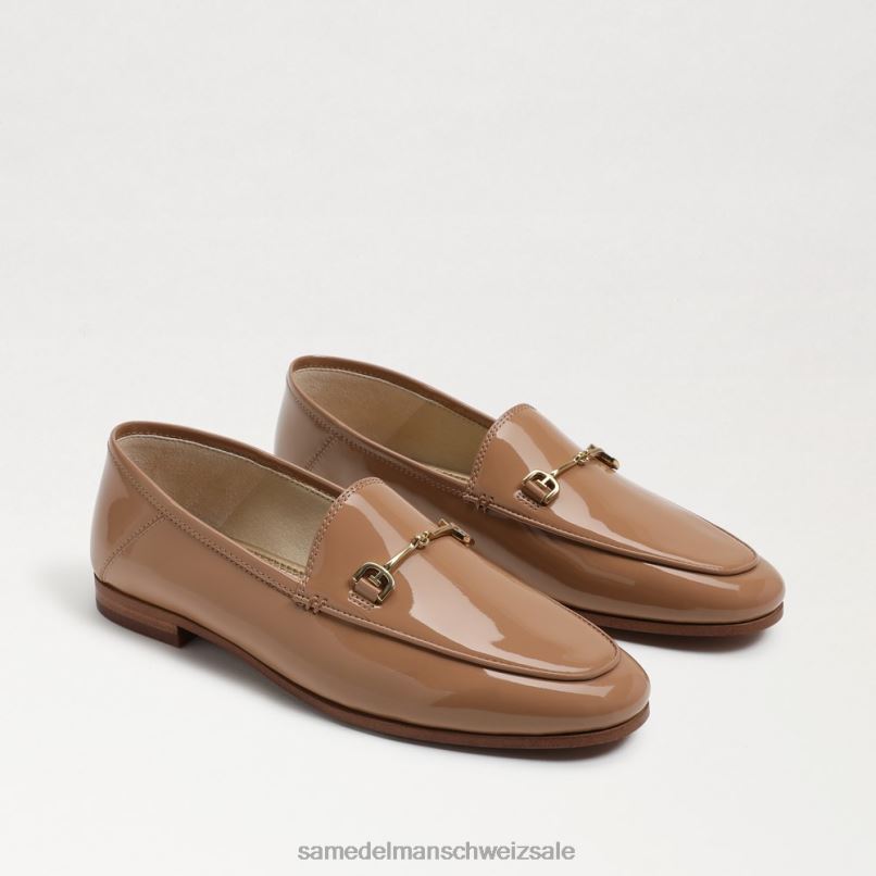 CH Sam Edelman Frauen Loraine Bit Loafer Rosa-Rouge-Patent X2J8657 Schuhwerk
