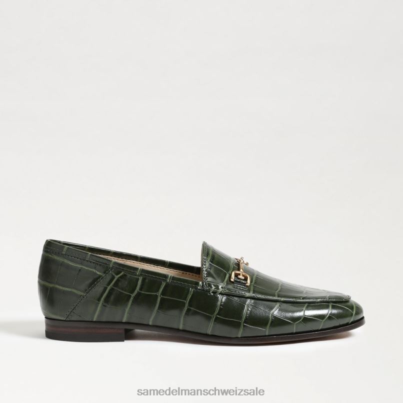 CH Sam Edelman Frauen Loraine Bit Loafer Smaragd X2J8633 Schuhwerk