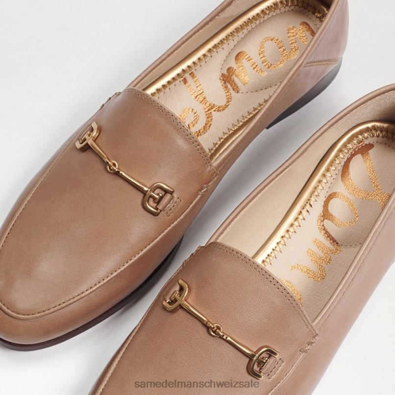CH Sam Edelman Frauen Loraine Bit Loafer Zedernholzleder X2J8648 Schuhwerk