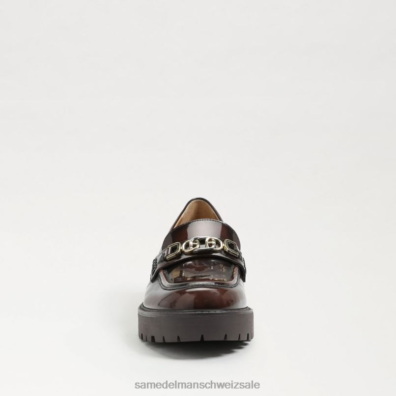 CH Sam Edelman Frauen Teagan-Loafer mit Stollensohle Kastanie X2J86396 Schuhwerk