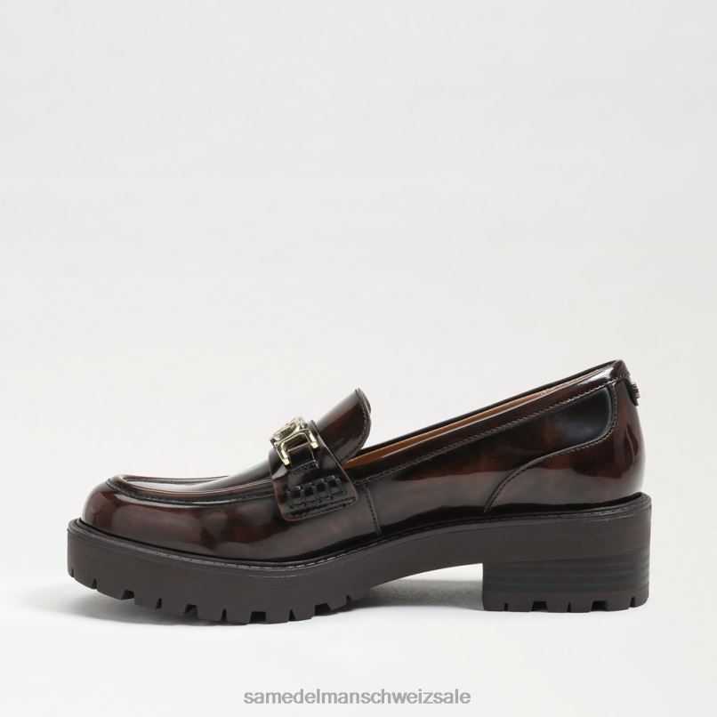 CH Sam Edelman Frauen Teagan-Loafer mit Stollensohle Kastanie X2J86396 Schuhwerk
