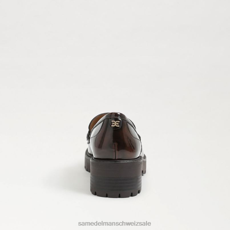 CH Sam Edelman Frauen Teagan-Loafer mit Stollensohle Kastanie X2J86396 Schuhwerk