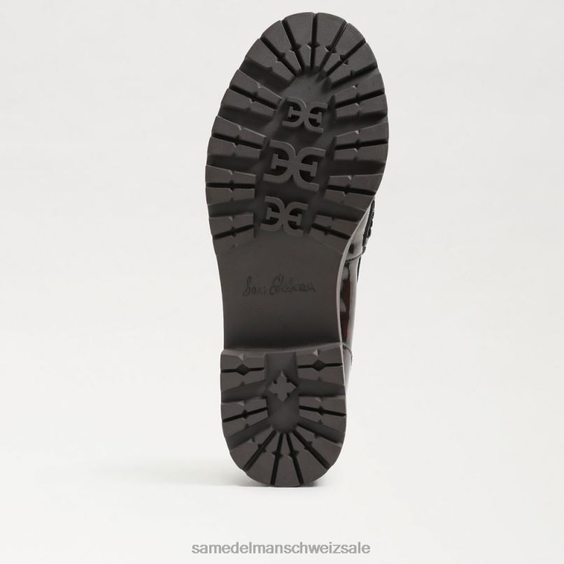 CH Sam Edelman Frauen Teagan-Loafer mit Stollensohle Kastanie X2J86396 Schuhwerk