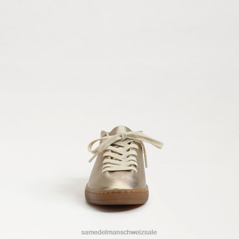 CH Sam Edelman Frauen Jaxon-Schnürsneaker geschmolzenes Gold X2J86532 Schuhwerk