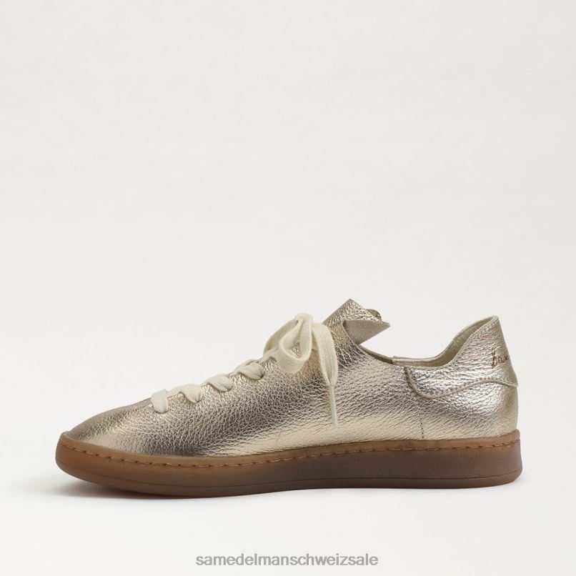 CH Sam Edelman Frauen Jaxon-Schnürsneaker geschmolzenes Gold X2J86532 Schuhwerk